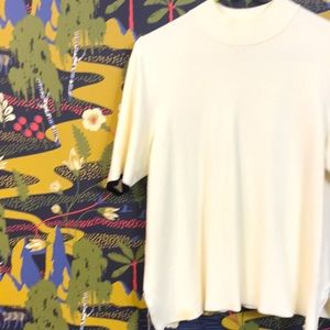 Anthropologie sweater tee.